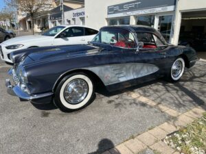  CHEVROLET CORVETTE C1 1958 – V8 283ci – BOÎTE 4 VITESSES